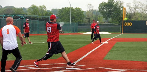 Miami Valley, Ohio, Chapter 97 Hosts Amputee Softball Games, Photo by Richard Smith