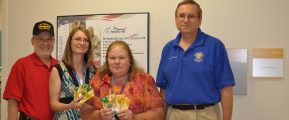 Chapter 227 donates gift cards to VASH